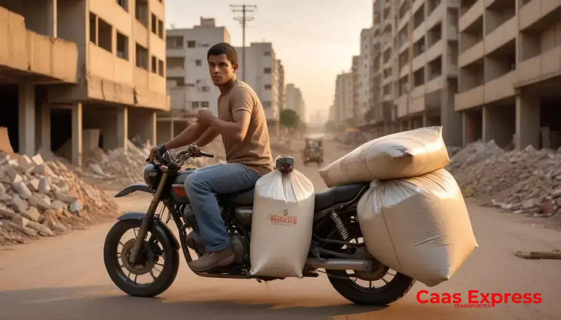 Tipos de materiais que podem ser entregues via motofrete