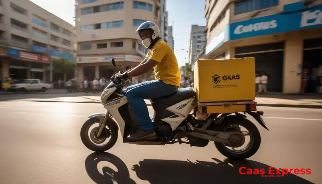 Vantagens do motoboy para entrega de materiais