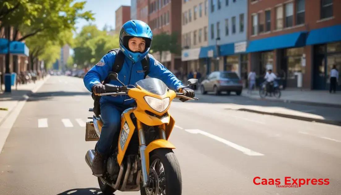 vantagens do motoboy para transporte escolar