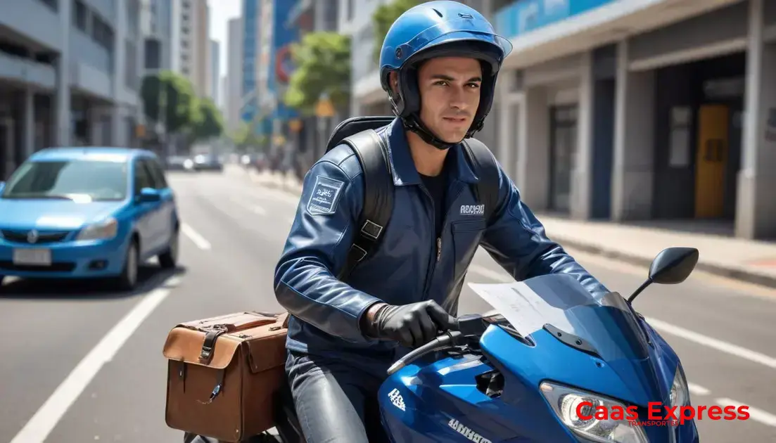Como motoboy especializado assegura segurança e pontualidade