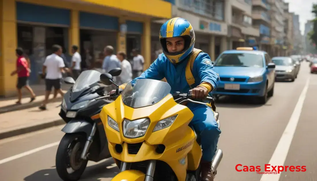 Como o serviço de motoboy ajuda na agilidade das entregas escolares