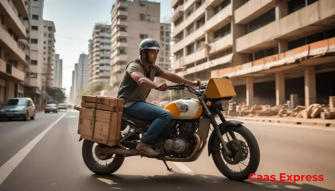 Entrega de materiais de construção para obras com motoboy Guarulhos
