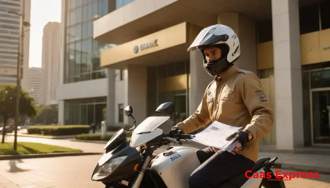 Motoboy para retirada de documentos em bancos Guarulhos