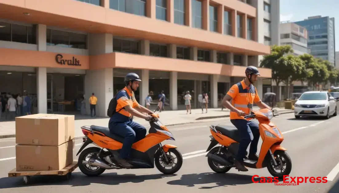 Serviços essenciais para agências: documentos, malotes e pacotes