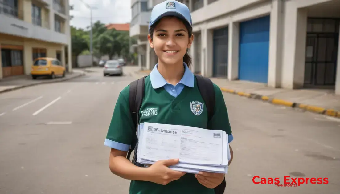 Tipos de documentos escolares atendidos pela Caas Express