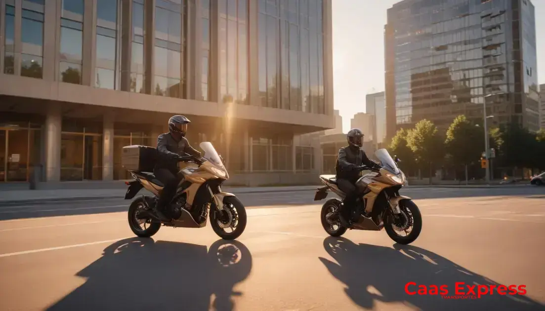 Serviço de motoboy para escritórios de advocacia: agilidade e segurança para suas entregas