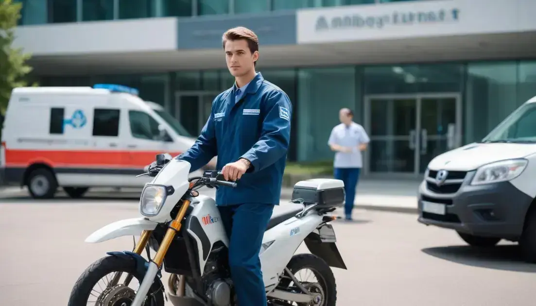 Serviço de motoboy para hospitais: garanta agilidade e segurança nas entregas urgentes