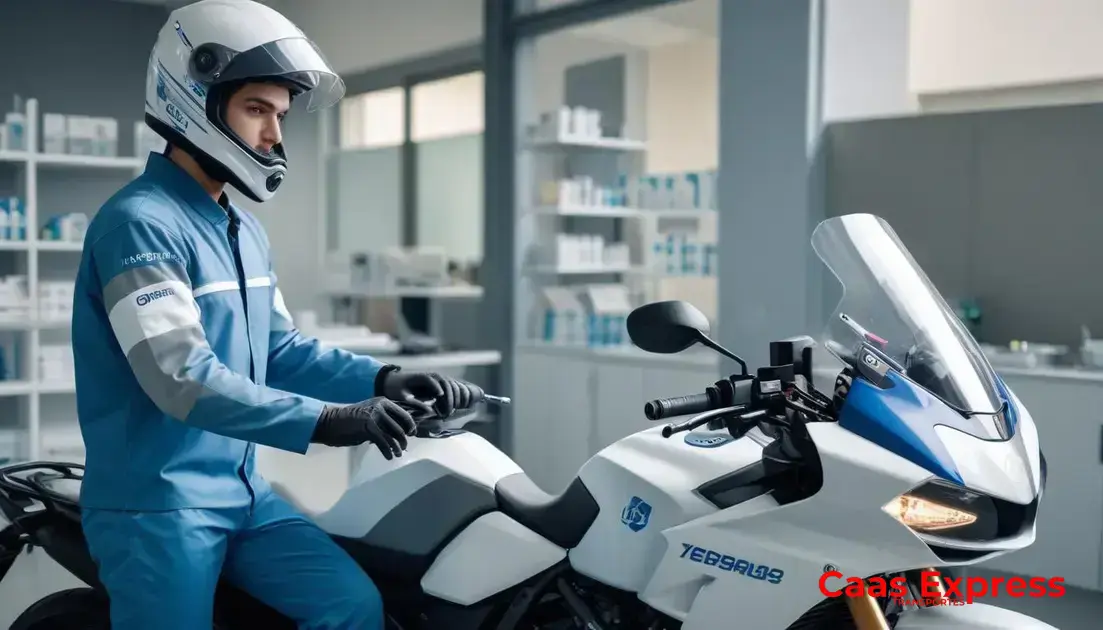 Serviço de motoboy para laboratórios: entregue seus exames com rapidez e segurança