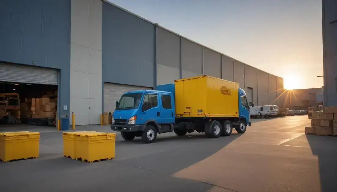 Serviços oferecidos no transporte de peças industriais