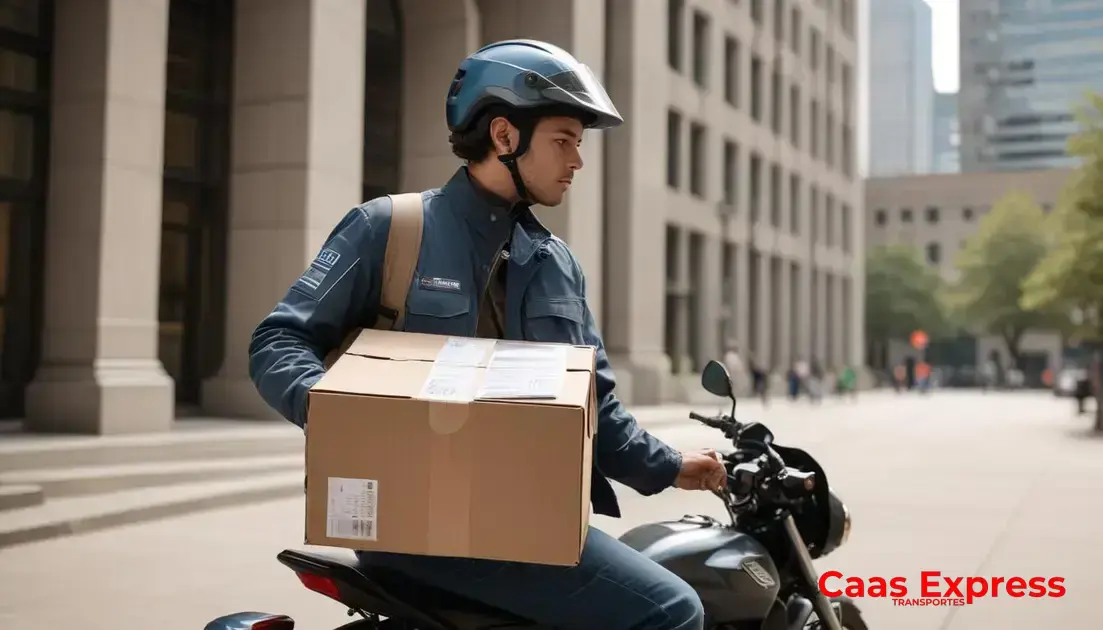 Tipos de documentos e cargas atendidas