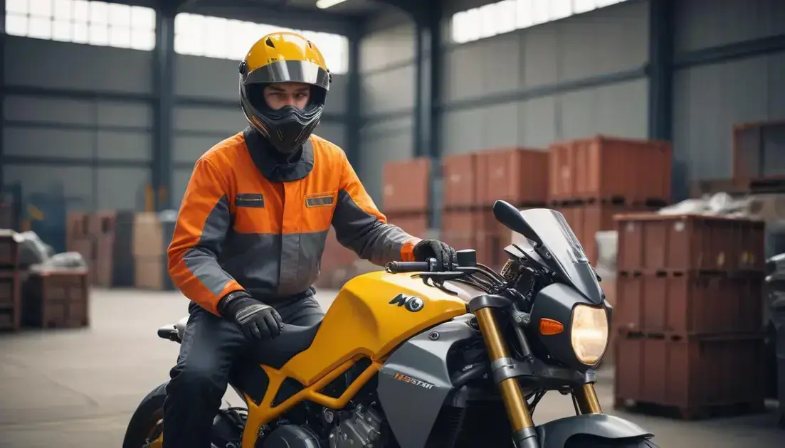 Vantagens do motoboy especializado em peças industriais
