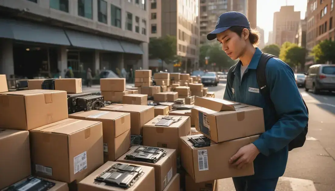 Entrega de materiais de informática: agilidade e segurança em cada entrega