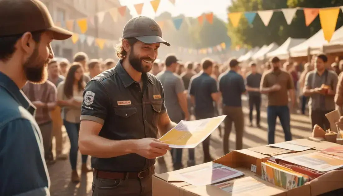 Entrega de materiais promocionais para eventos: garanta rapidez e eficiência agora