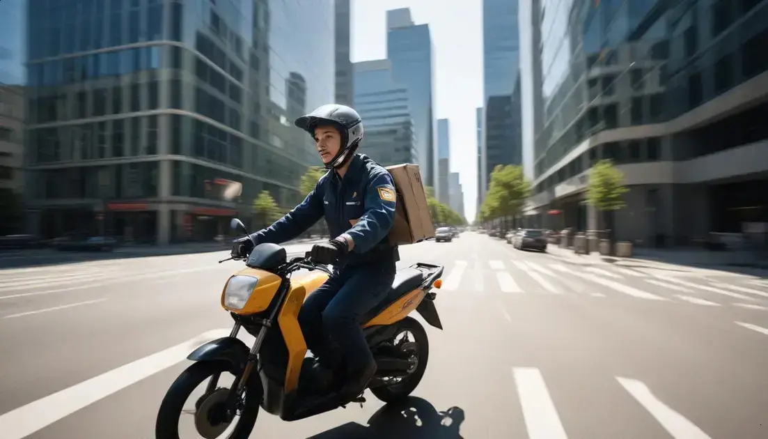 Como a entrega expressa agiliza o fornecimento do seu escritório