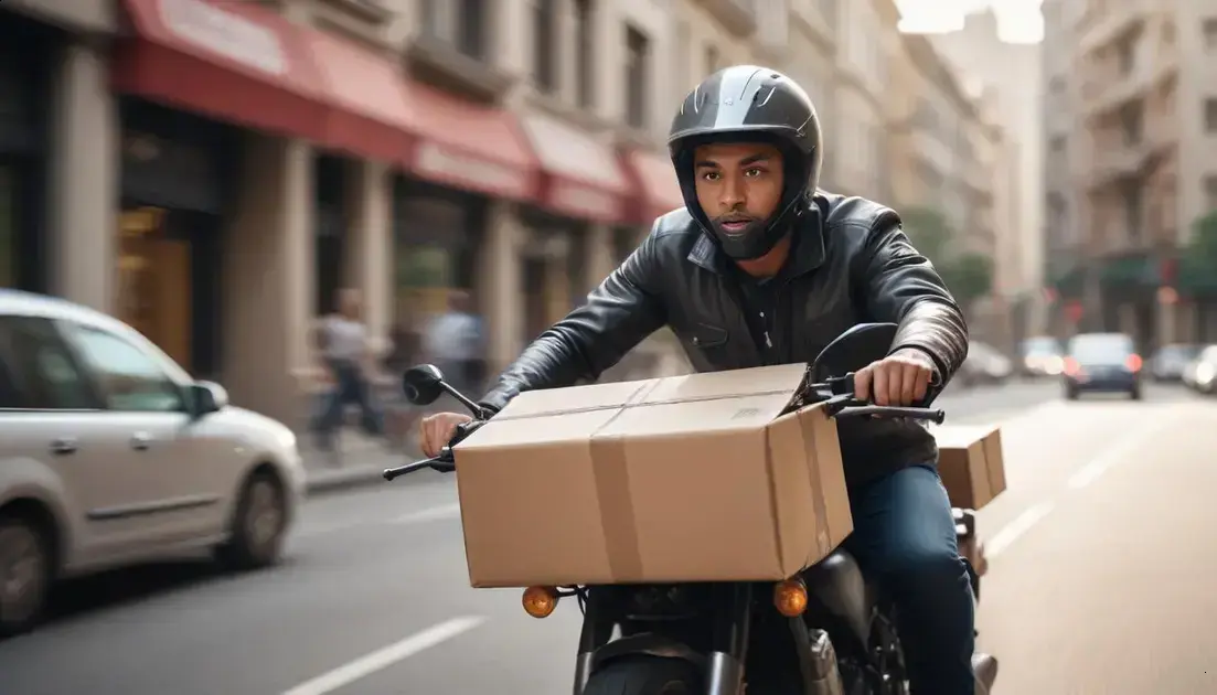Como o serviço de motoboy agiliza entregas urgentes