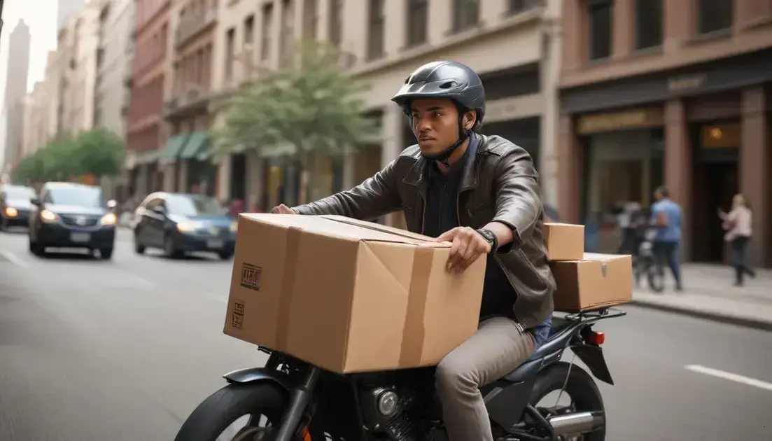 Como um motoboy agiliza seu fluxo de trabalho