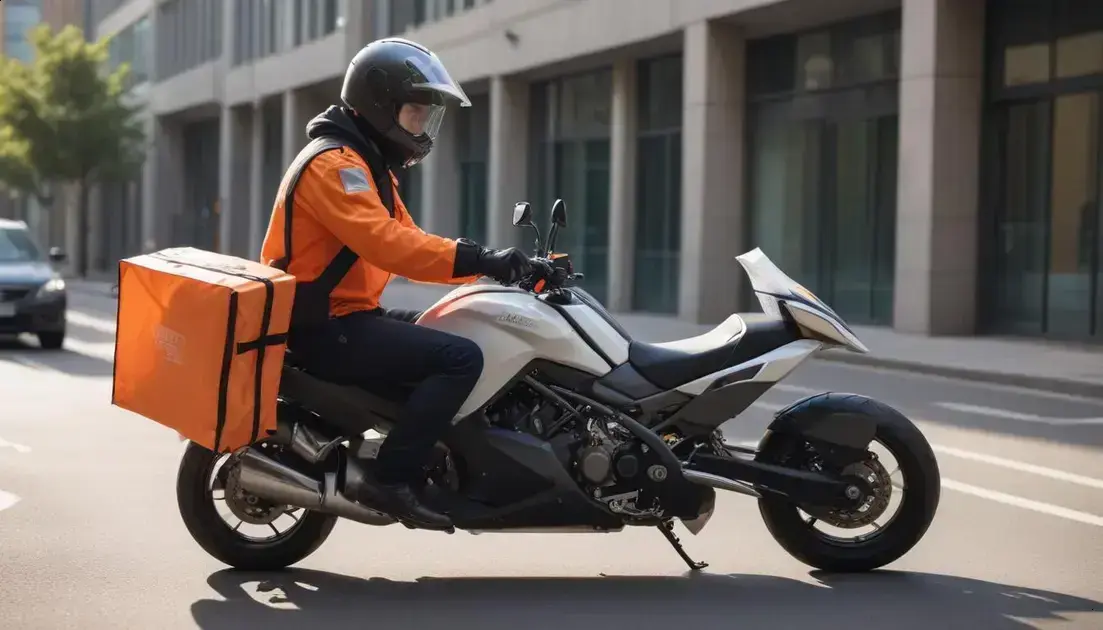 Como um motoboy especializado garante agilidade e segurança