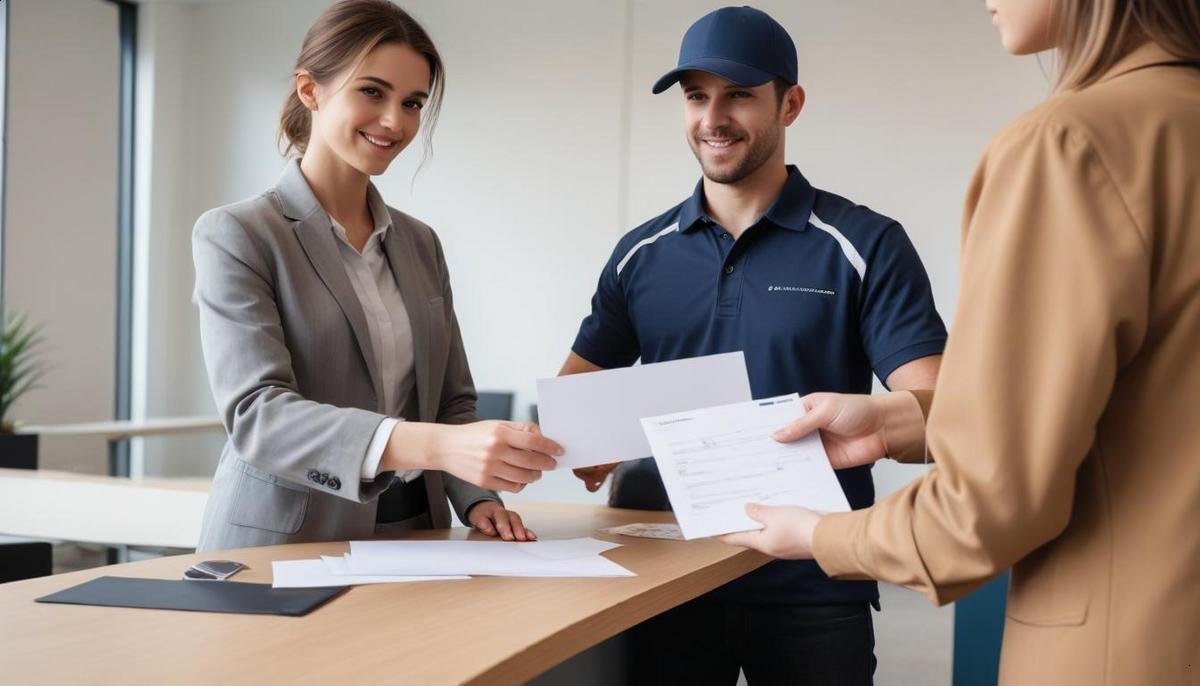 Entrega de documentos para departamentos administrativos: estratégia rápida e segura