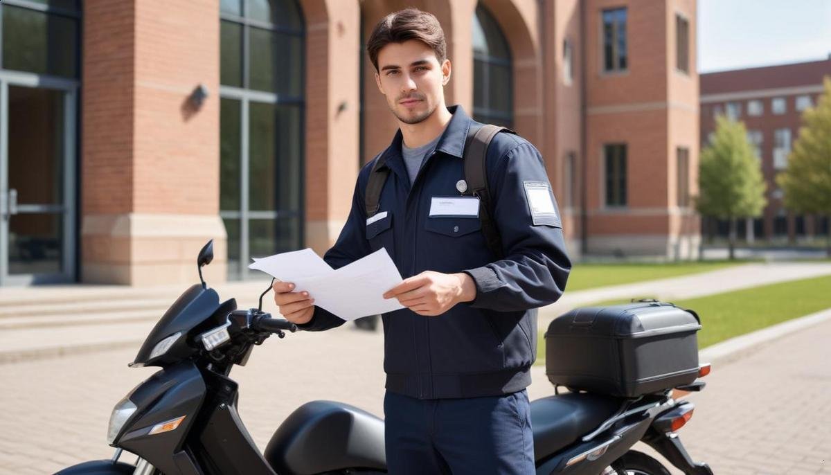 Motoboy para retirada de documentos em universidades: coleta ágil e segura
