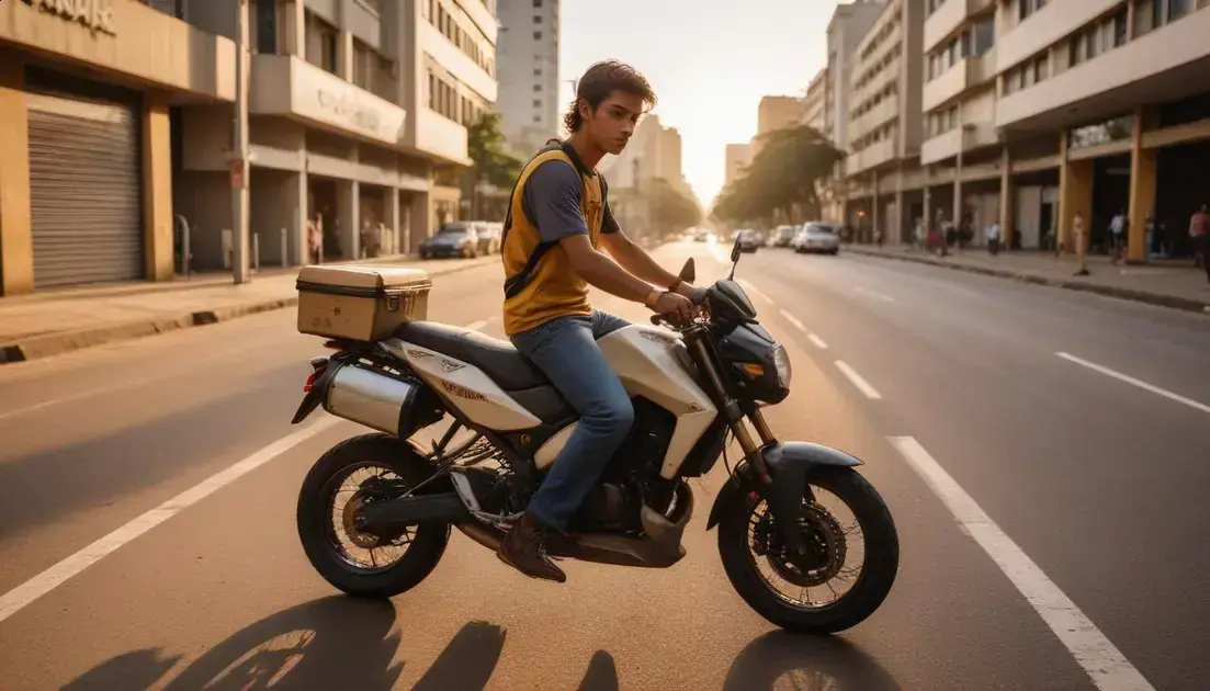 Motoboy para transporte de documentos escolares: agilidade que faz a diferença