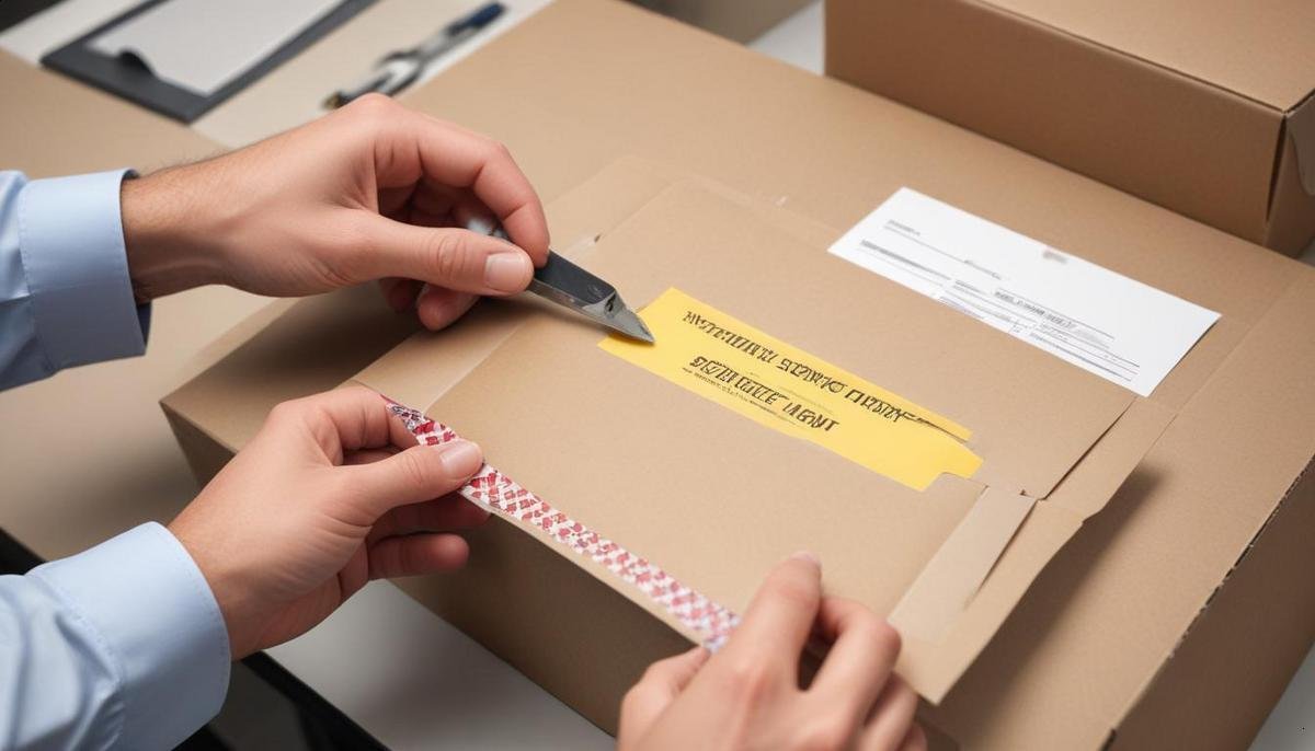 Boas práticas para departamentos ao preparar envios