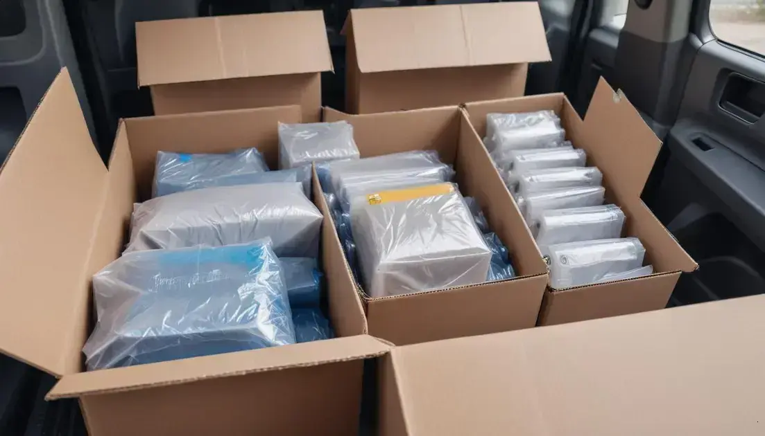 Quais materiais são mais demandados e como garantir sua entrega segura