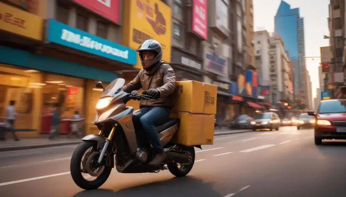 Serviço de motoboy para agências de publicidade: agilidade que transforma sua rotina