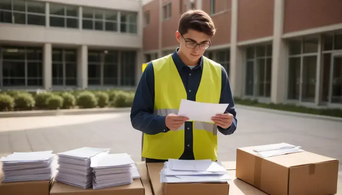 Serviços oferecidos no transporte de documentos acadêmicos