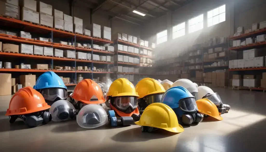 Tipos de materiais de segurança entregues com eficiência