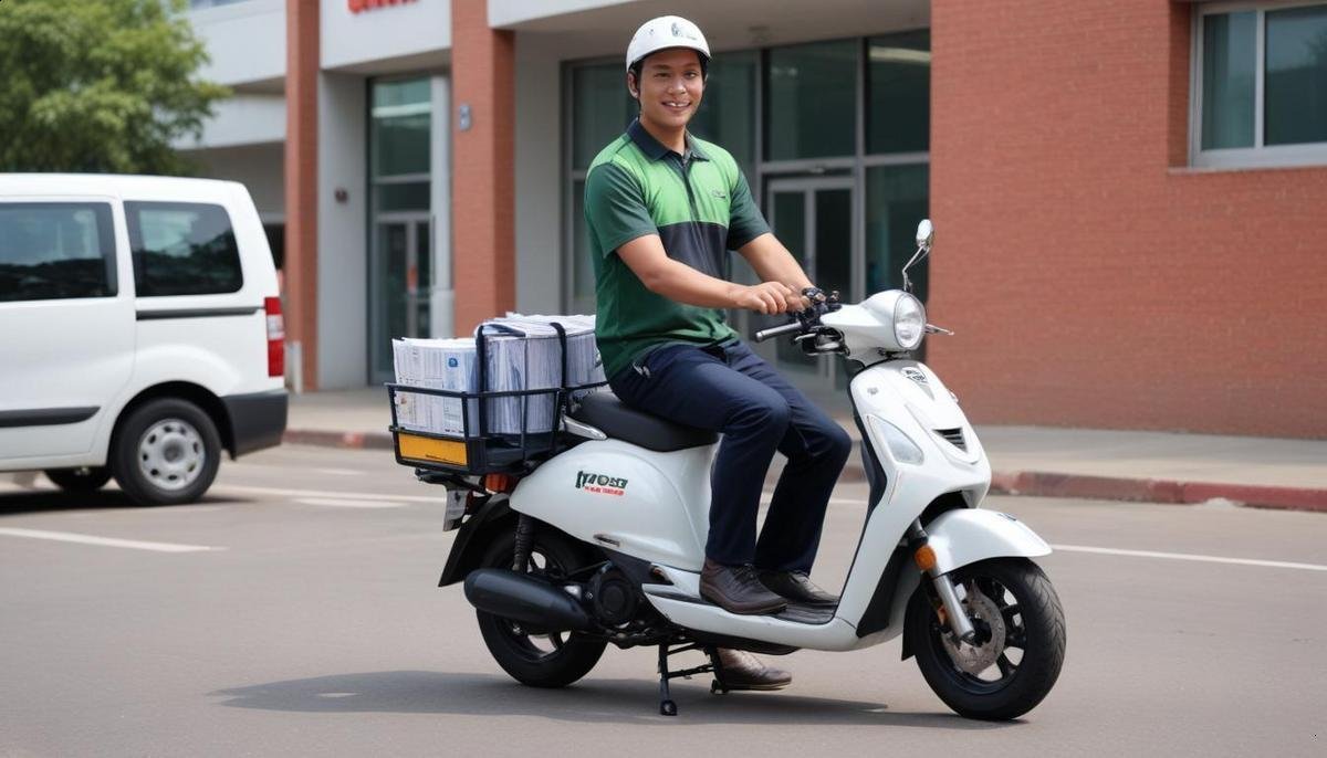 O processo de solicitação e retirada de documentos