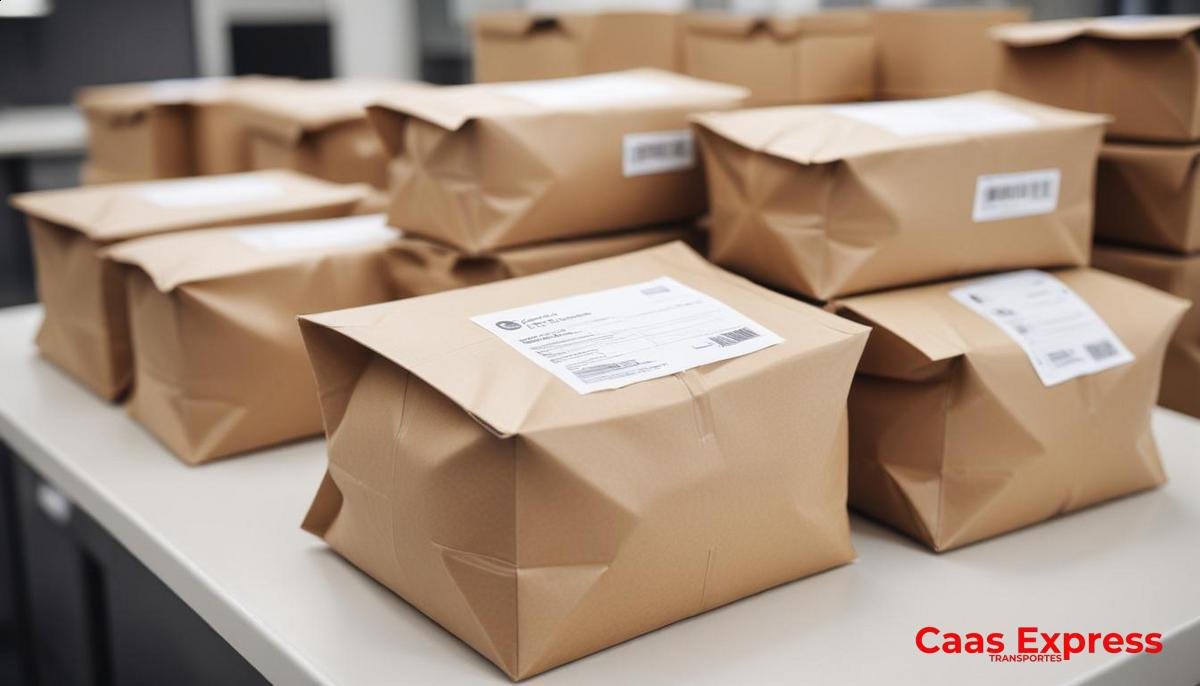 Embalagem, rotulagem e melhores práticas para malotes Embalagem, rotulagem e melhores práticas para malotes