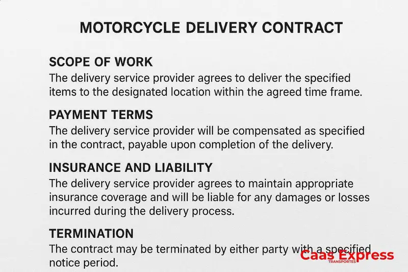 Conclusão sobre a importância do contrato de terceirização de motoboy