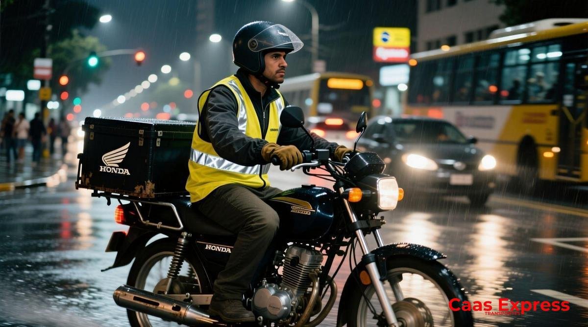 Motoboy noturno para retirada de remessas urgentes em Santo Amaro