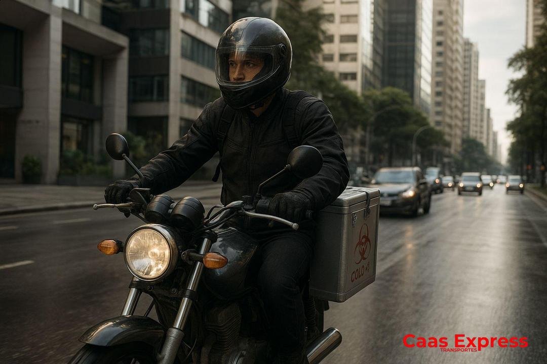 motoboy para coletores de amostras de Covid-19 em Itaim Bibi com SLA