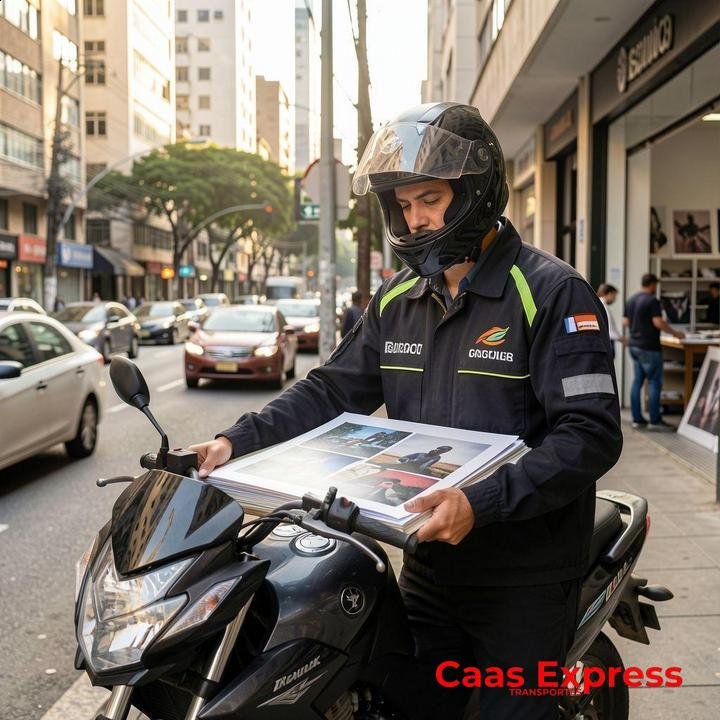 Motoboy para gráficas e editoras: entregue materiais sem atraso nem danos