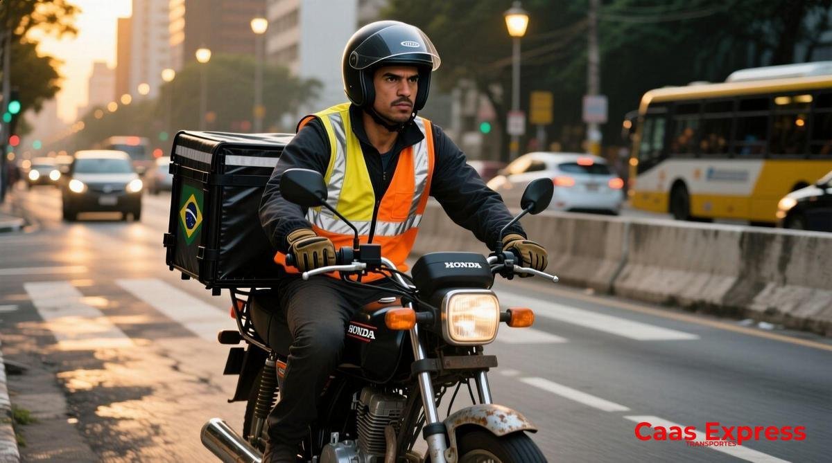 Motofrete com foto-comprovante de entrega em Campo Belo: mais controle