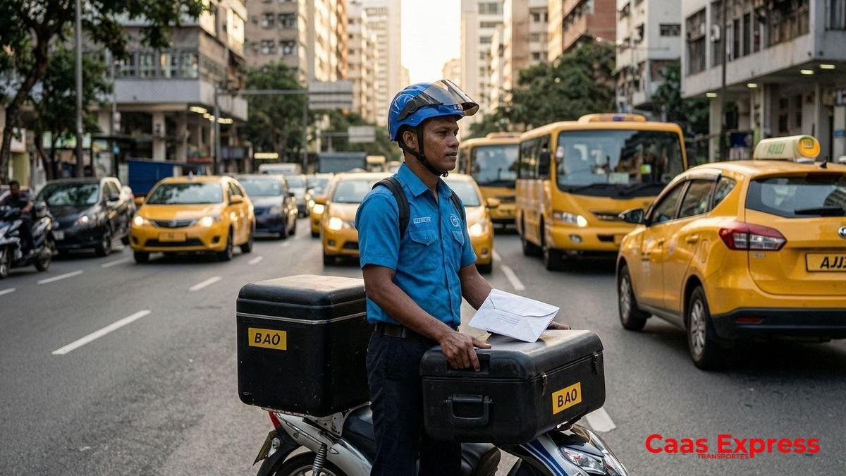 Segurança operacional no transporte por moto Segurança operacional no transporte por moto