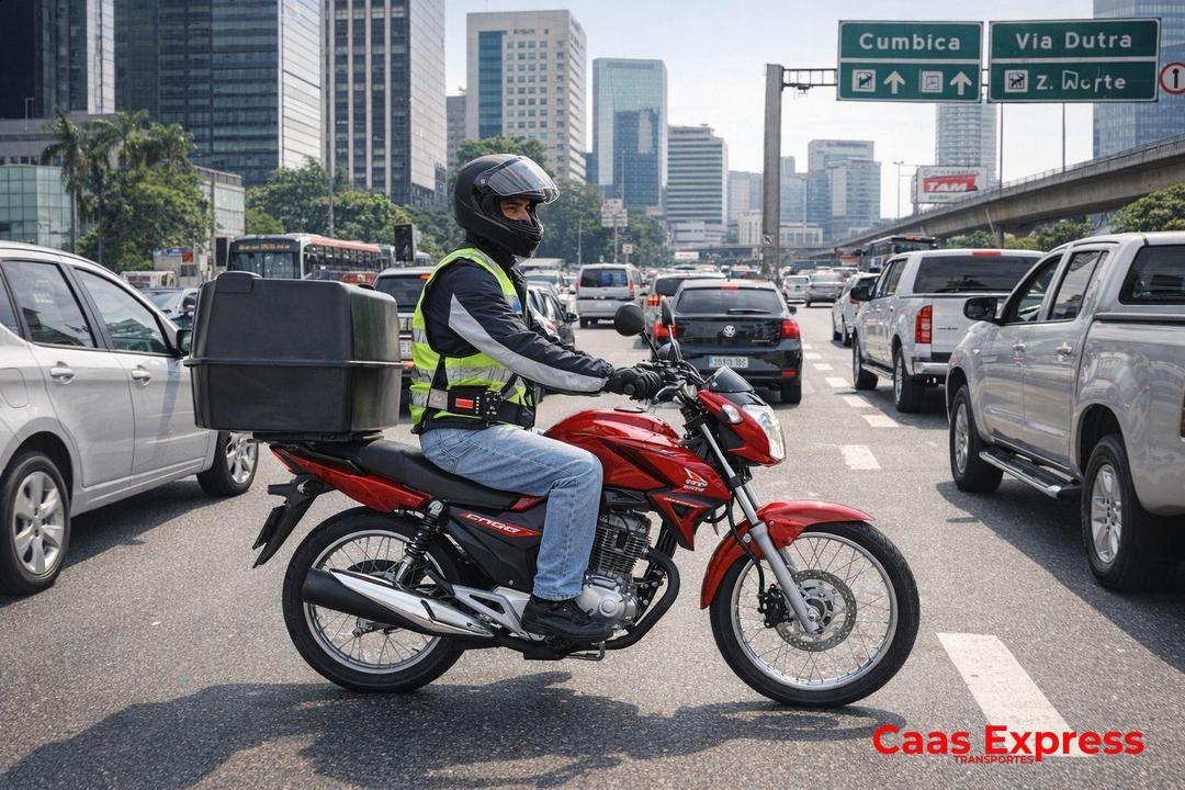 Entrega de documentos para departamentos de RH com motoboy em Guarulhos