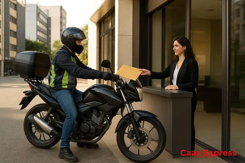 Entrega de documentos para departamentos financeiros com motoboy Guarulhos