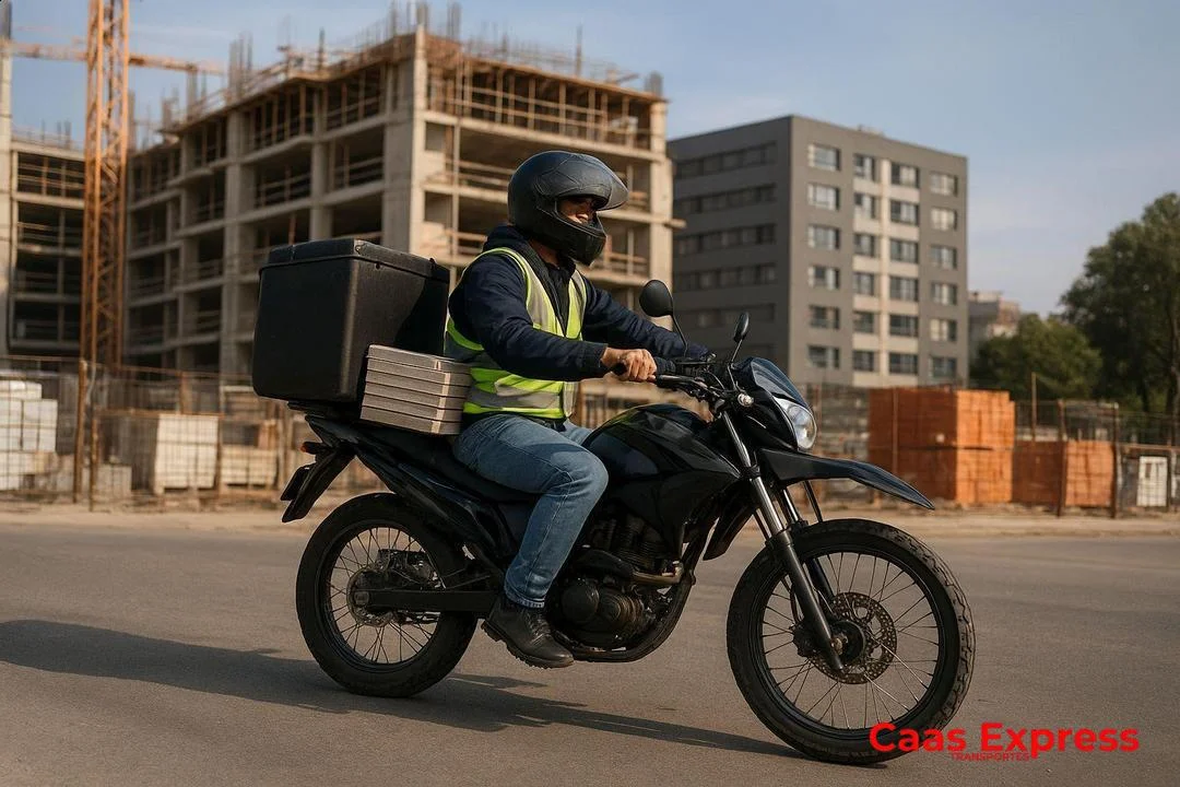 Entrega de materiais de construção civil com motoboy Guarulhos