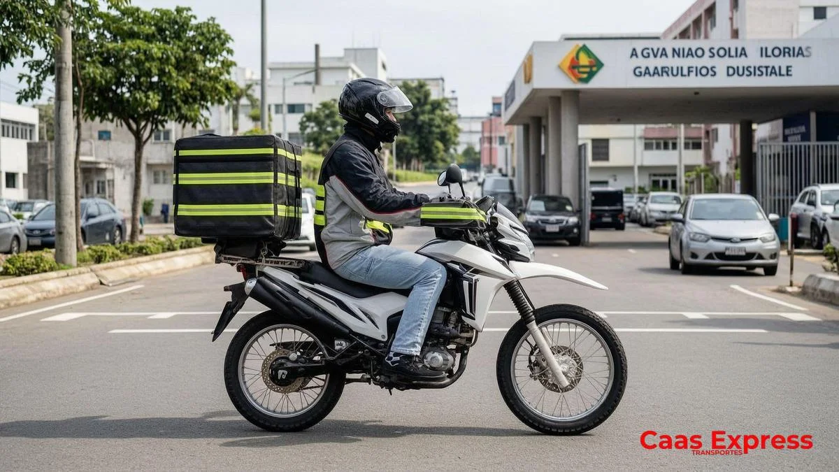 Entrega de materiais de segurança com motoboy em Guarulhos