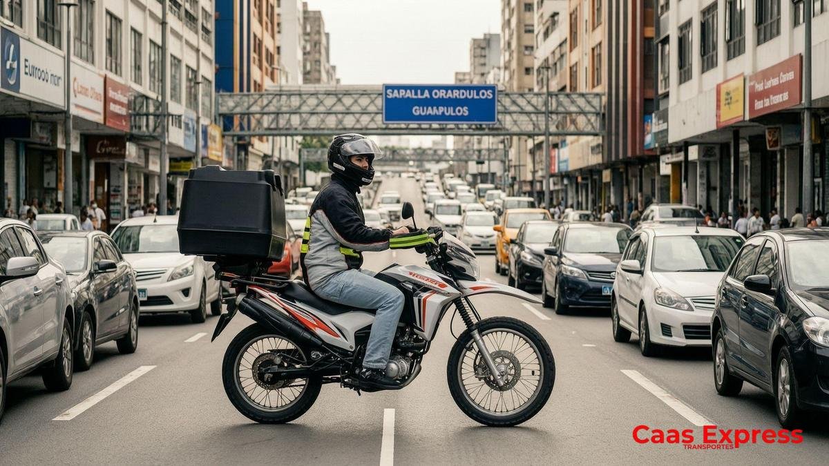 Motoboy para transporte de documentos jurídicos em Guarulhos