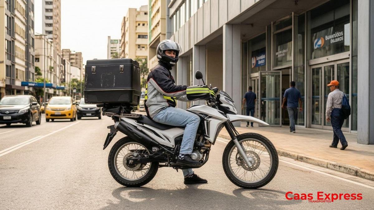 Entrega de materiais de segurança com motoboy em Guarulhos