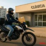 Motoboy particular para retirada de exames