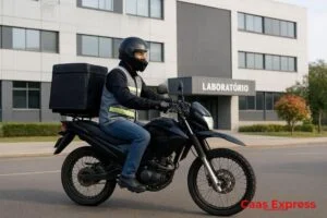 Serviço de motoboy para laboratórios em Guarulhos: coleta, entrega e controle de SLA
