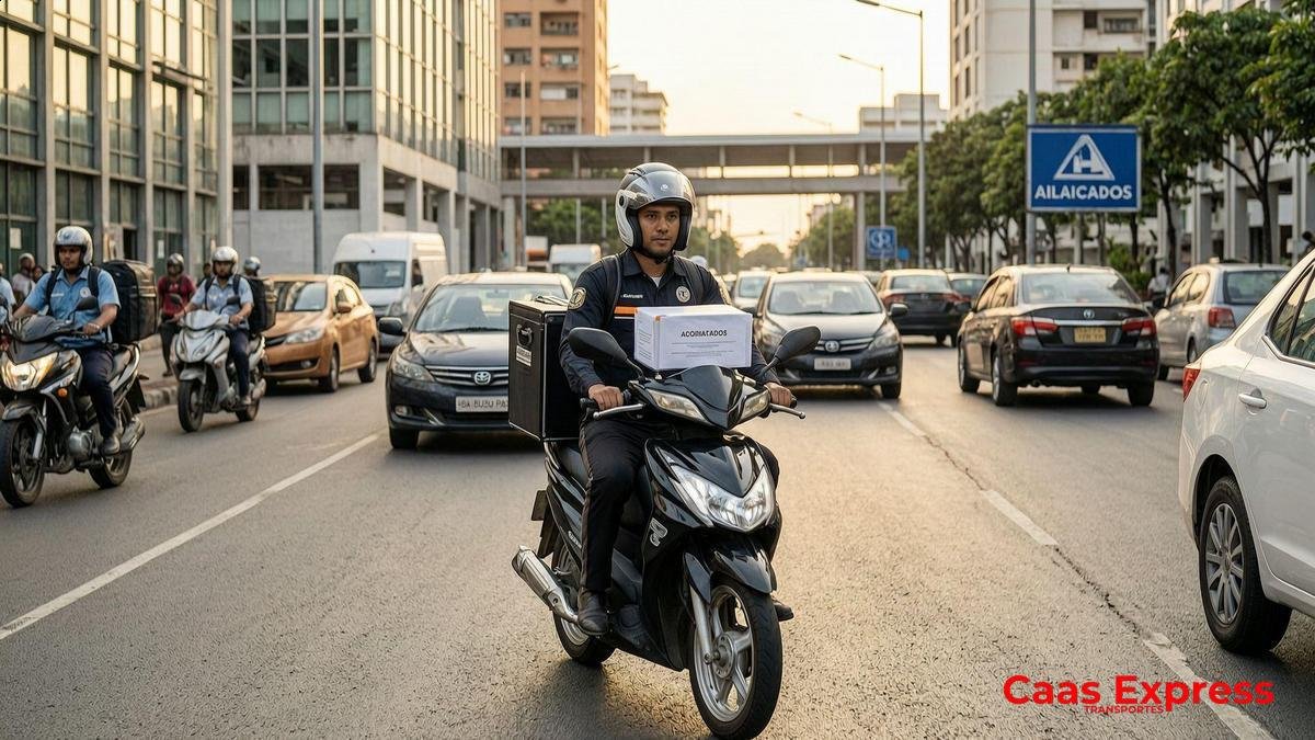 Segurança no transporte de documentos contábeis
