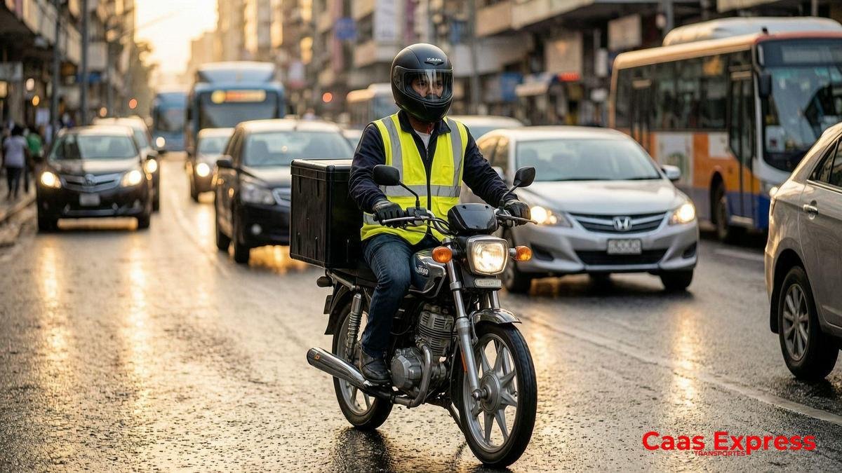 Reserve motoboy online para evento corporativo em Guarulhos