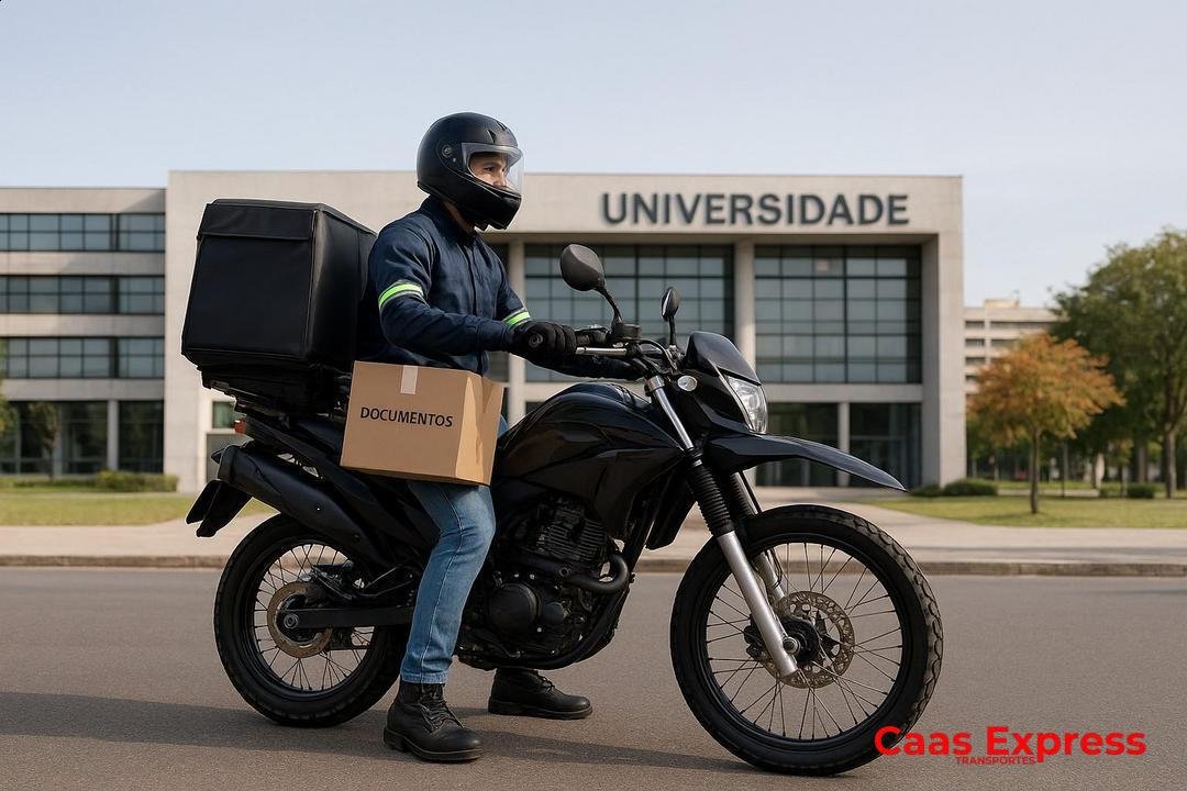 Serviço de motoboy para universidades em Guarulhos: agilidade, SLA e segurança operacional