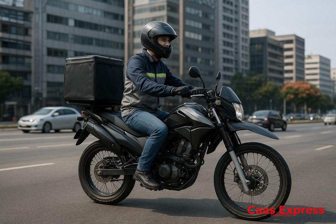 Motoboy para transporte de exames laboratoriais em Guarulhos: segurança, prazo e rastreabilidade