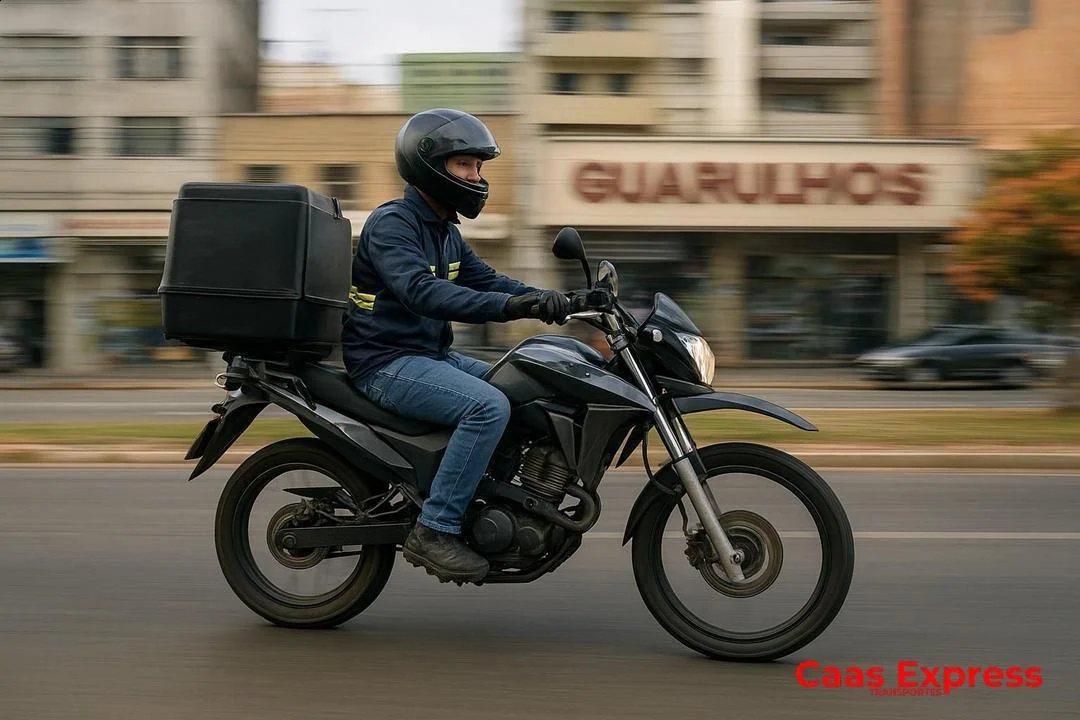 Motoboy para entrega de cartões bancários em Guarulhos